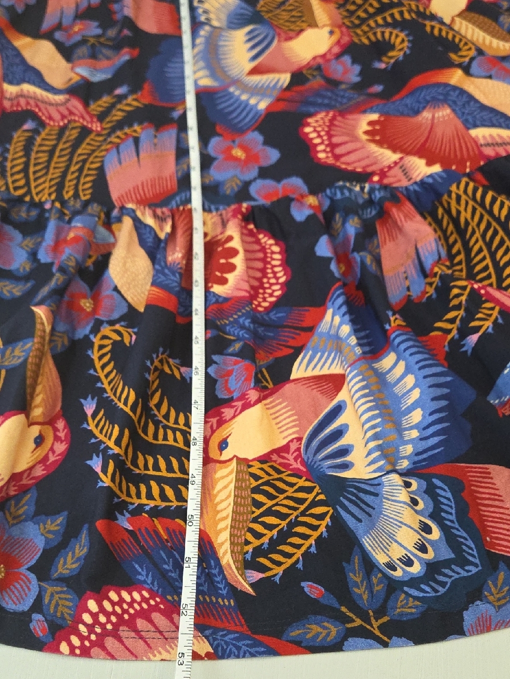FARM Rio Multicolor Floral Bird Butterfly Print Maxi Dress - Picture 14 of 14